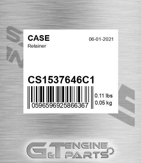 CS1537646C1 CASE Retainer