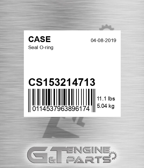 CS153214713 Seal O-ring for CASE