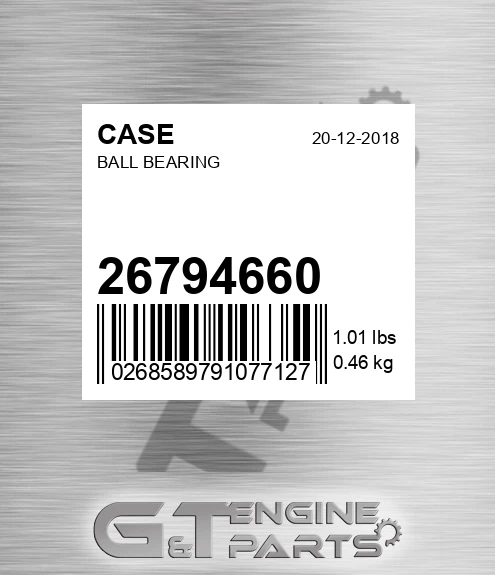 26794660 Ball Bearing for CASE