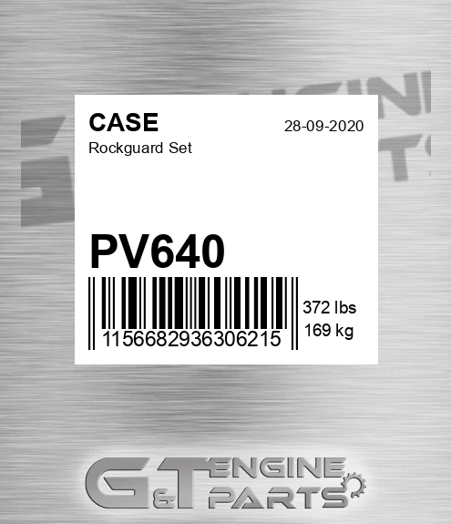 PV640 CASE Rockguard Set