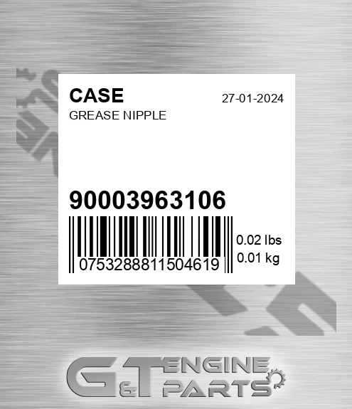 90003963106 Grease Nipple