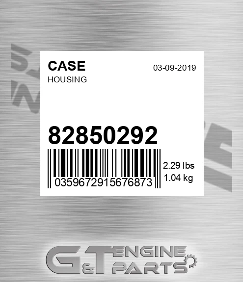 82850292 Housing
