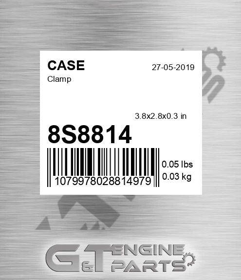 8S8814 CASE Clamp