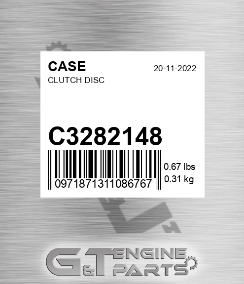 C3282148 Clutch Disc