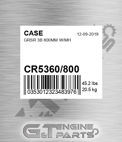 CR5360/800 Grsr 3b 800mm W/mh