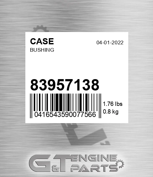 83957138 Bushing