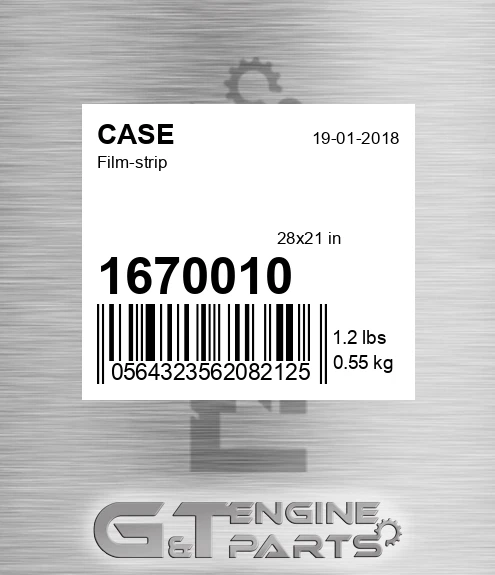 1670010 CASE Film-strip