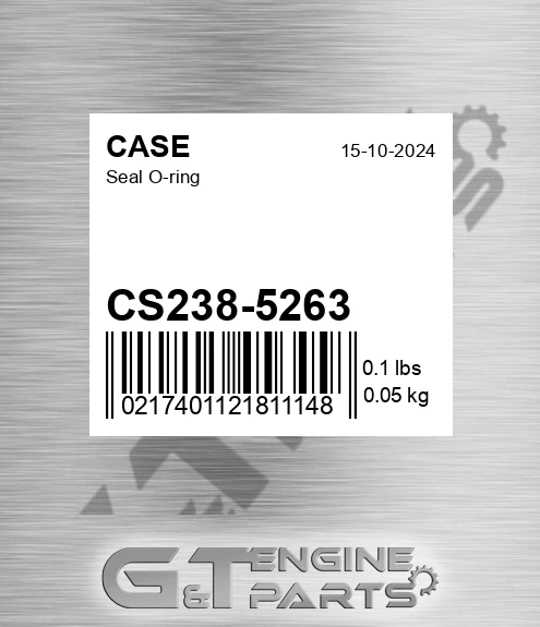 CS238-5263 Seal O-ring