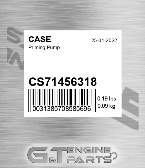 CS71456318 Priming Pump