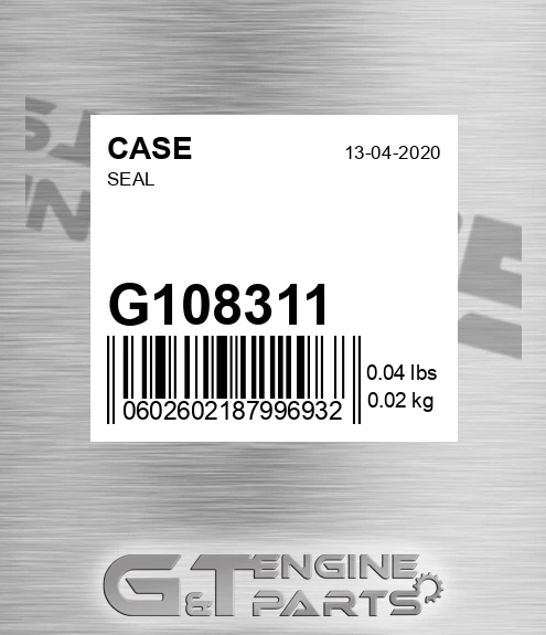 G108311 Seal