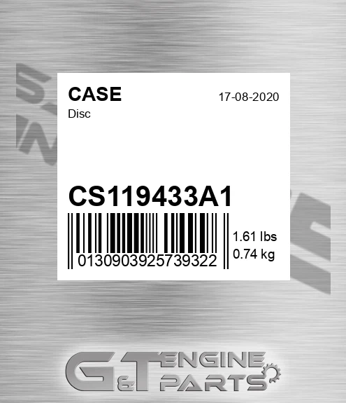 CS119433A1 Disc