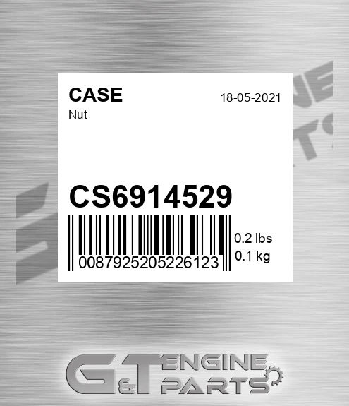 CS6914529 CASE Nut