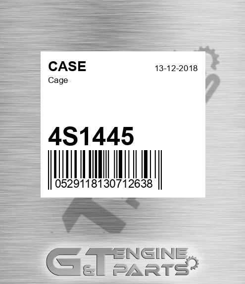 4S1445 CASE Cage