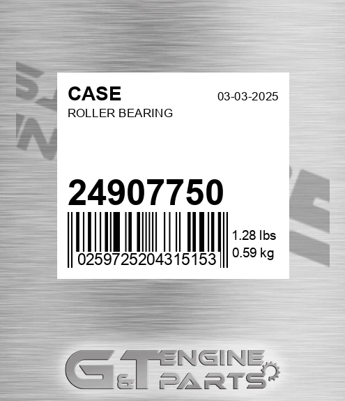 24907750 CASE Roller Bearing