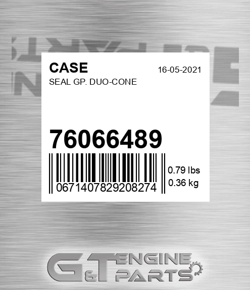 76066489 Seal Gp. Duo-cone