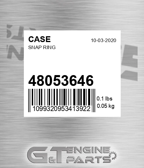 48053646 Snap Ring