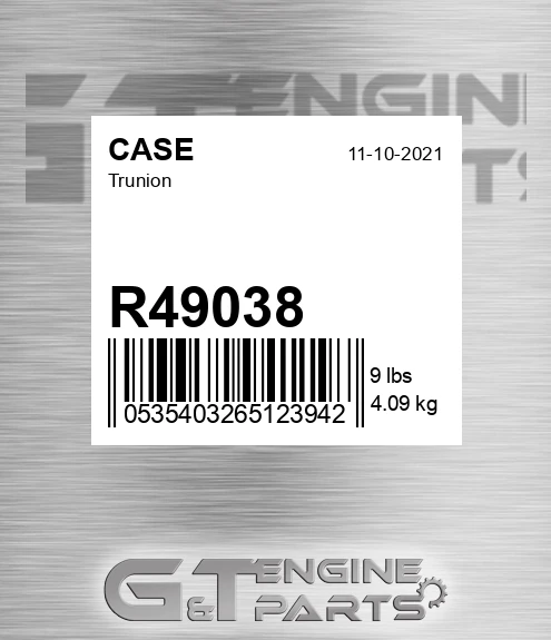 R49038 CASE Trunion