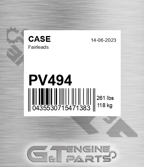 PV494 Fairleads