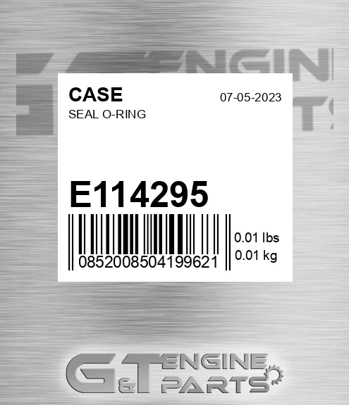 E114295 CASE Seal O-ring