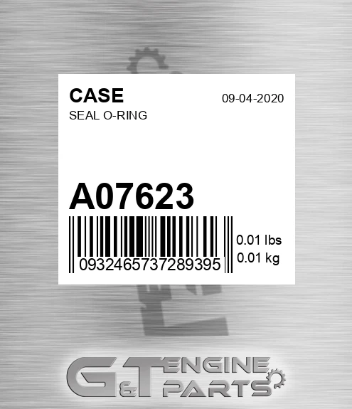 A07623 Seal O-ring