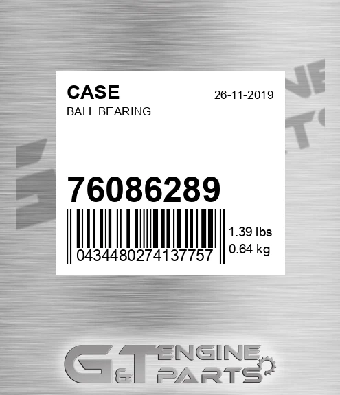 76086289 Ball Bearing