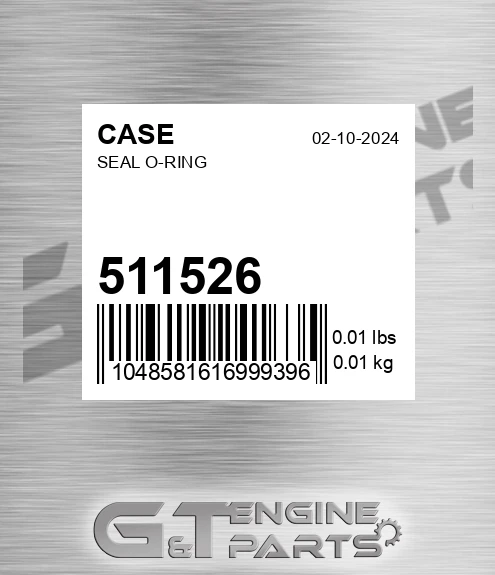 511526 Seal O-ring
