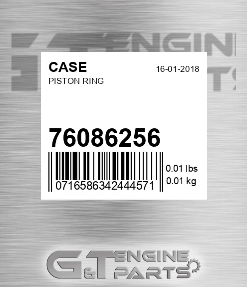 76086256 Piston Ring