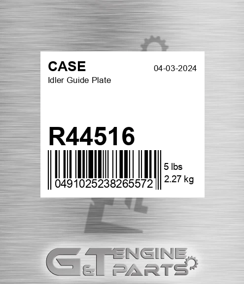R44516 CASE Idler Guide Plate