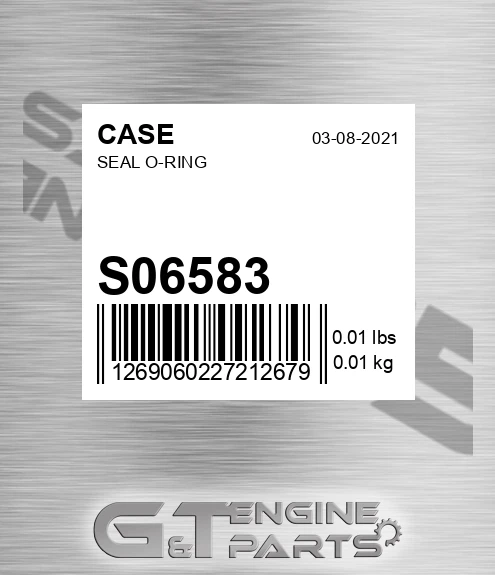 S06583 Seal O-ring
