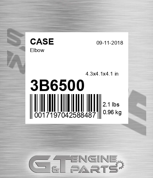 3B6500 Elbow