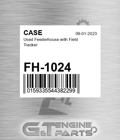 FH-1024 Used Feederhouse With Field Tracker