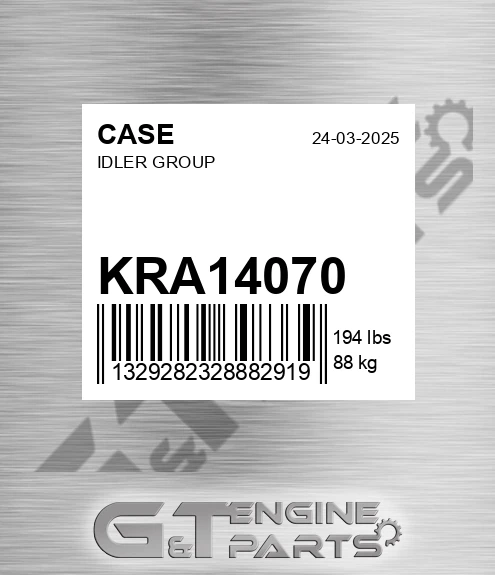 KRA14070 Idler Group