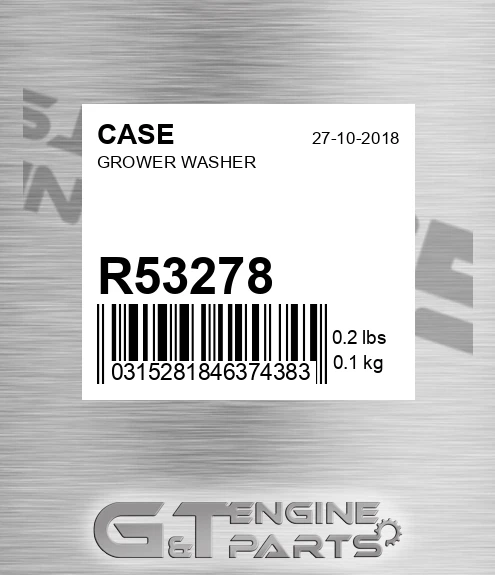 R53278 Grower Washer
