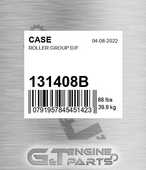 131408B Roller Group D/f