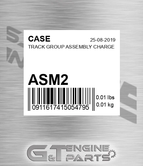ASM2 CASE Track Group Assembly Charge