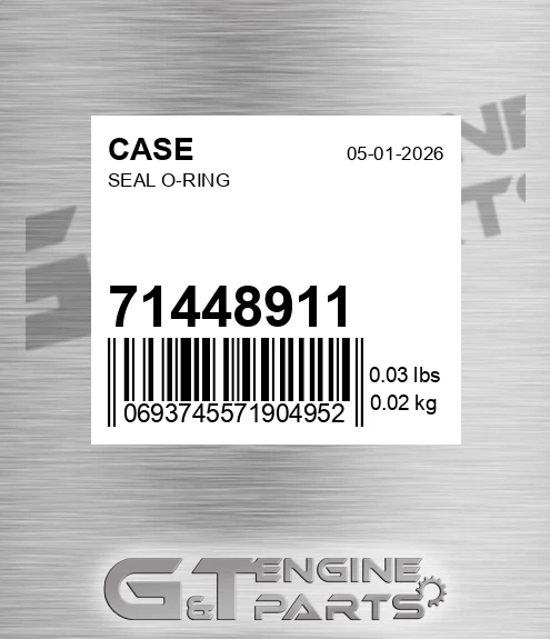 71448911 Seal O-ring