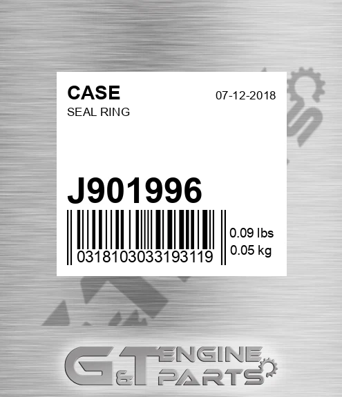 J901996 Seal Ring