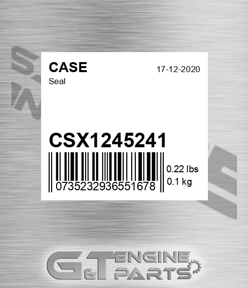 CSX1245241 CASE Seal
