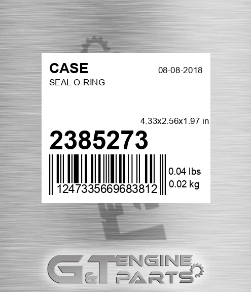 238-5273 Seal O-ring