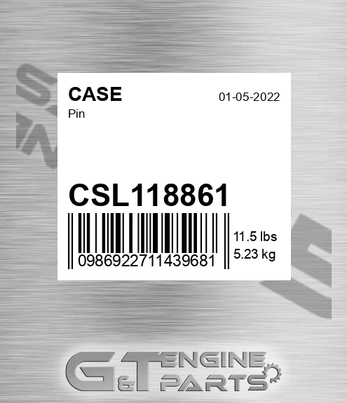 CSL118861 Pin