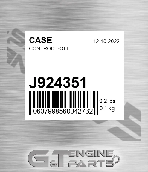 J924351 Con. Rod Bolt