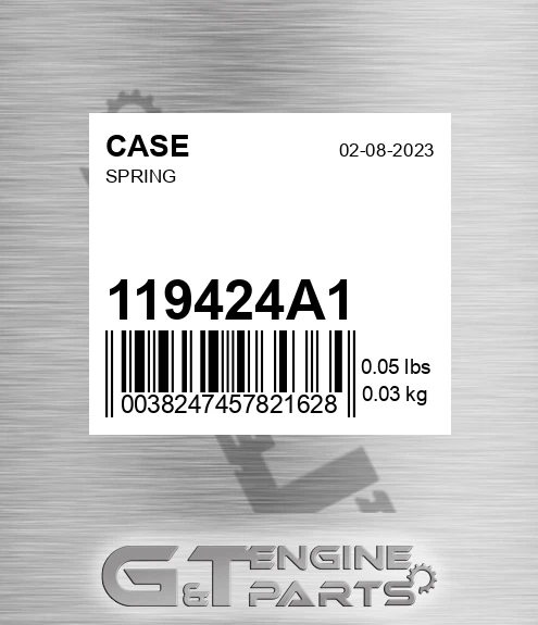 119424A1 CASE Spring