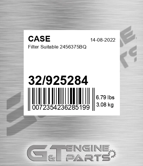 32/925284 Filter Suitable 2456375bq