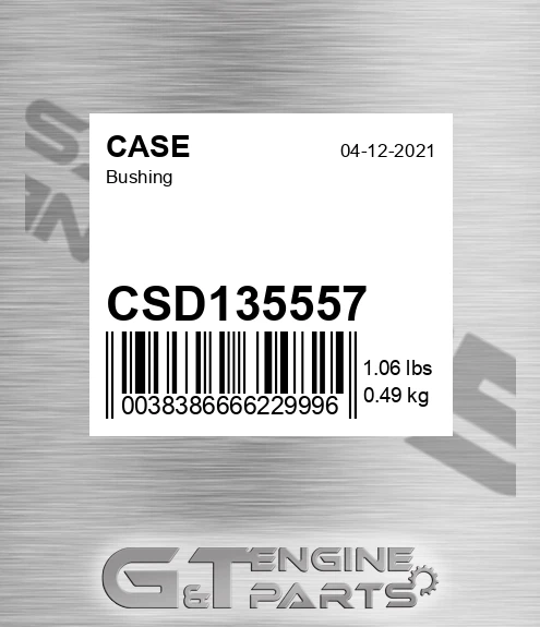 CSD135557 CASE Bushing