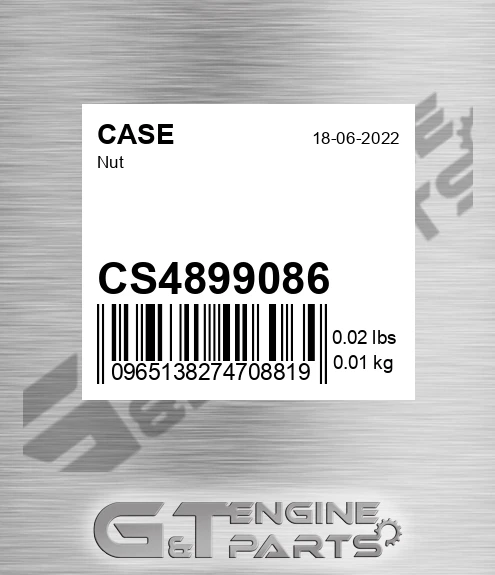 CS4899086 Nut