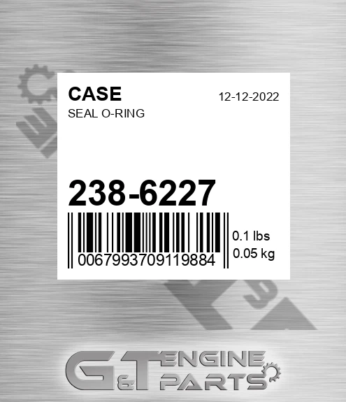 238-6227 Seal O-ring