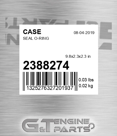 238-8274 Seal O-ring
