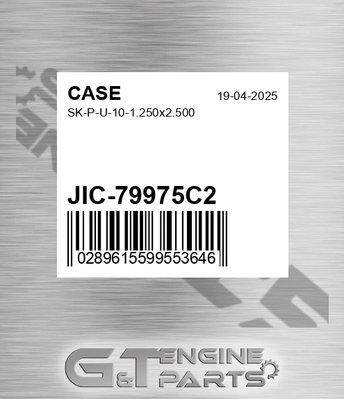 JIC-79975C2 Sk-p-u-10-1.250x2.500