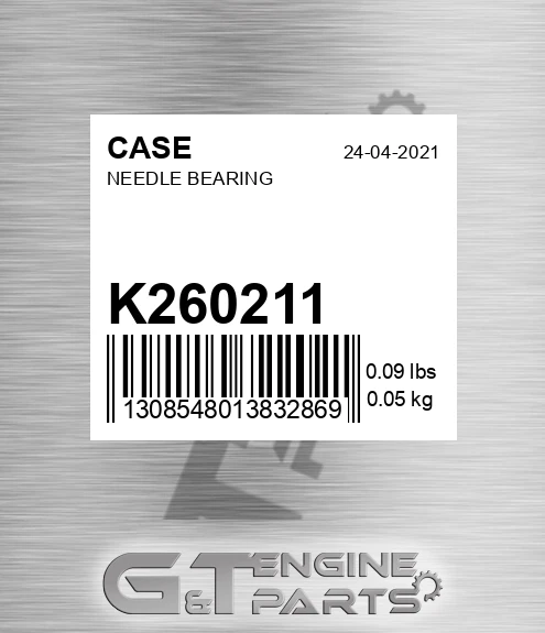 K260211 Needle Bearing