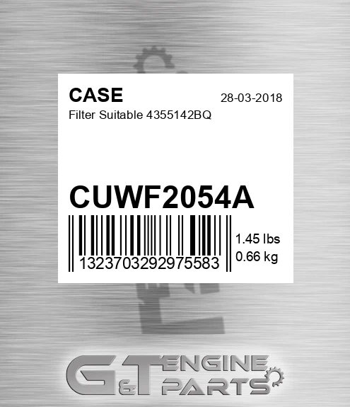 CUWF2054A Filter Suitable 4355142bq